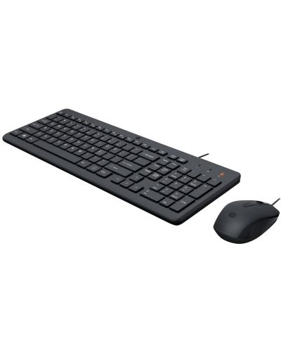 Комплект клавиатура и мишка HP - 150, черни - 2