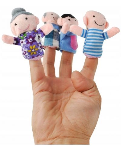 Комплект кукли за пръсти Iso Trade - 6 броя - 3