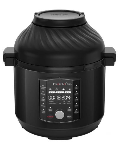 Комбиниран мултикукър Instant - Pot Pro Crisp + Air Fryer, 7.6 l, 1500W, черен - 1