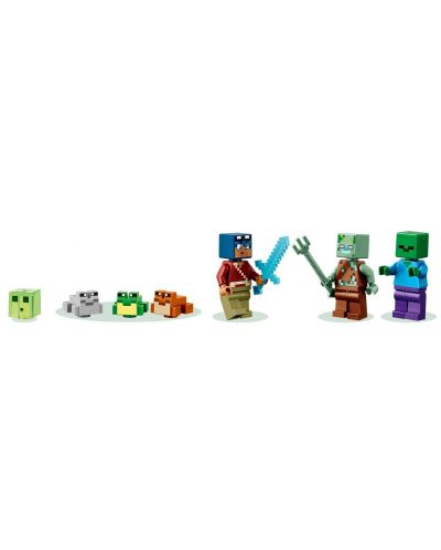 Конструктор LEGO Minecraft - Къщата на жабата (21256) - 4