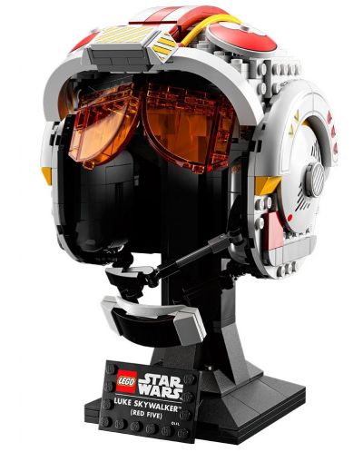 Конструктор LEGO Star Wars - Шлемът на Люк Скайуокър (Red Five) (75327) - 2