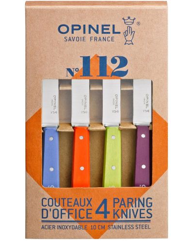 Комплект ножове Opinel -  Sweet-Pop Colours, №112, острие 10 cm - 1