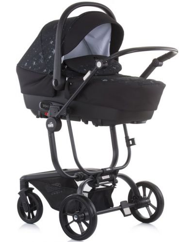 Комбинирана бебешка количка 3 в 1 Cam - Taski Sport, 888, графит - 1