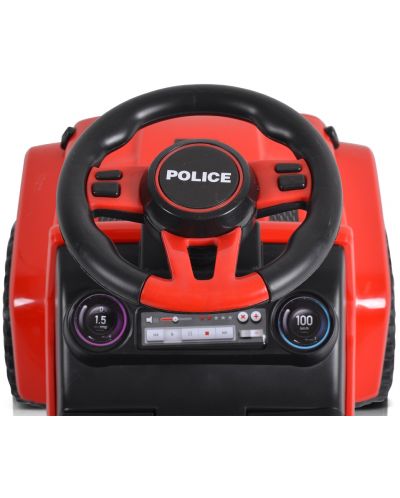 Кола с дръжка Moni - Police, червена - 8