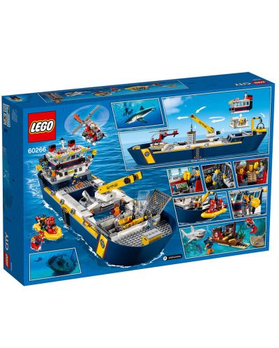 Конструктор Lego City Oceans - Кораб за изследване на океана (60266) - 2