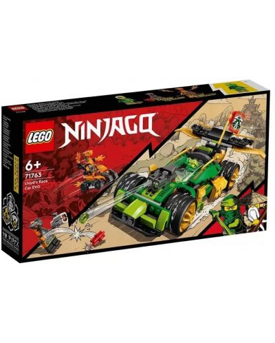 Конструктор LEGO Ninjago - Състезателната кола на Lloyd EVO (71763) - 1