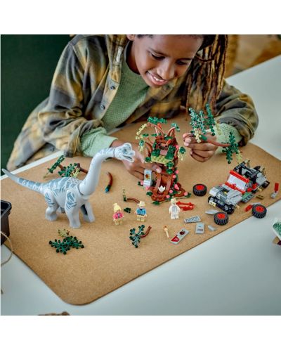 Конструктор LEGO Jurassic World - Откриване на брахиозавър (76960) - 6
