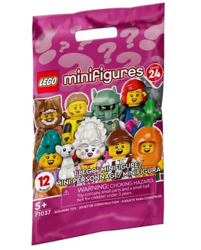  Колекционерски мини фигурки LEGO Minifigures - серия 24, (71037), асортимент - 1