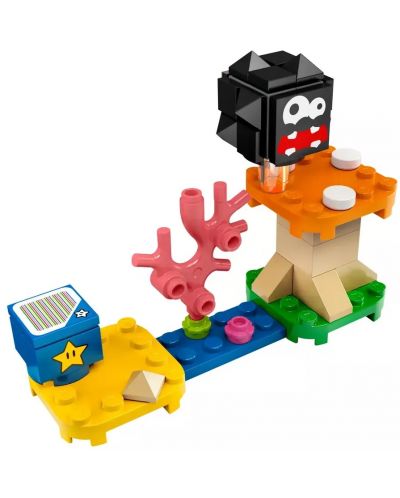 Конструктор LEGO Super Mario - Fuzzy и платформата за гъби(30389) - 2