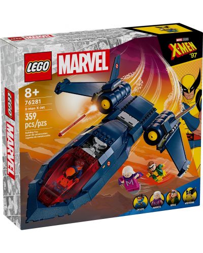 Конструктор LEGO Marvel Super Heroes - X-реактивният самолет на X-мен (76281) - 1