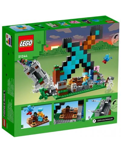 Конструктор LEGO Minecraft - Базата на меча (21244) - 2