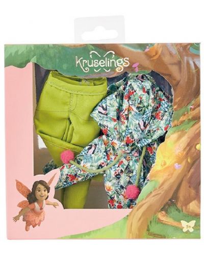 Комплект дрехи за кукла Kruselings - Тропическо зимно облекло - 2
