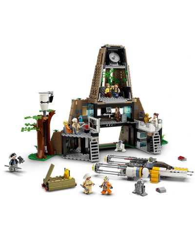 Конструктор LEGO Star Wars - Базата на бунтовниците Явин 4 (75365) - 2