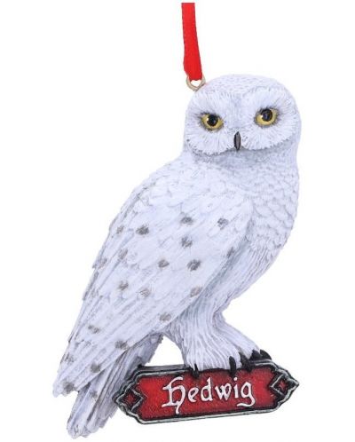 Коледна играчка Nemesis Now Movies: Harry Potter - Hedwig - 1