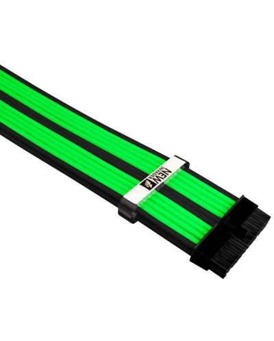 Комплект удължителни кабели 1stPlayer - BGE-001, 0.35 m, черен/зелен - 1