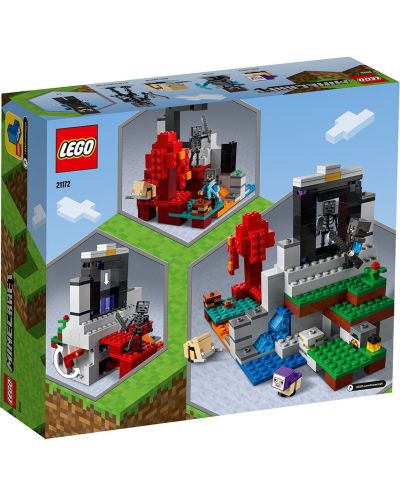 Конструктор LEGO Minecraft - Разрушеният портал (21172) - 2