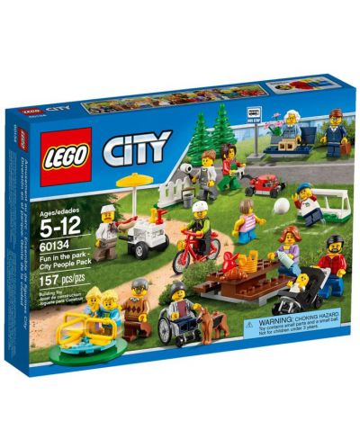 Конструктор LEGO City Town - Забавления в парка, комплект фигури (60134)
