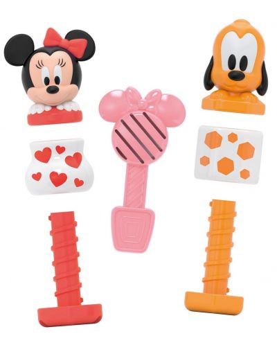 Комплект фигурки за сглобяване Clementoni Disney Baby - Мини Маус и Плуто - 4