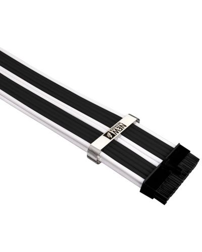 Комплект удължителни кабели 1stPlayer - BKW-001, 0.35 m, черен/бял - 1