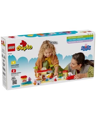 Конструктор LEGO Duplo - Супермаркетът на Пепа (10434) - 1