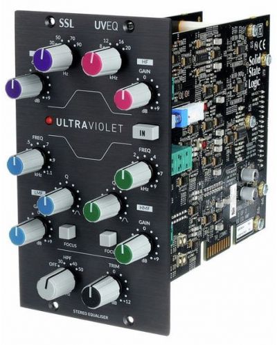 Контролен модул Solid State Logic - 500S UV Stereo EQ, сив - 2