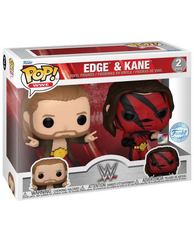 Комплект фигури Funko POP! Sports: WWE - Edge & Kane (Special Edition) - 2