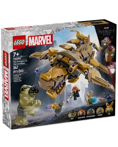 Конструктор LEGO Marvel Super Heroes - Отмъстителите срещу Левиатан (76290) - 1