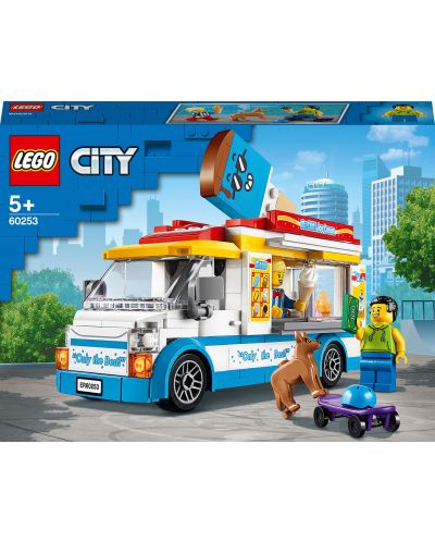 Конструктор LEGO City Great Vehicles - Камион за сладолед (60253)