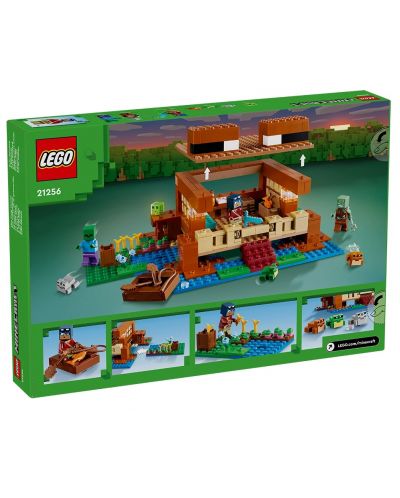 Конструктор LEGO Minecraft - Къщата на жабата (21256) - 2