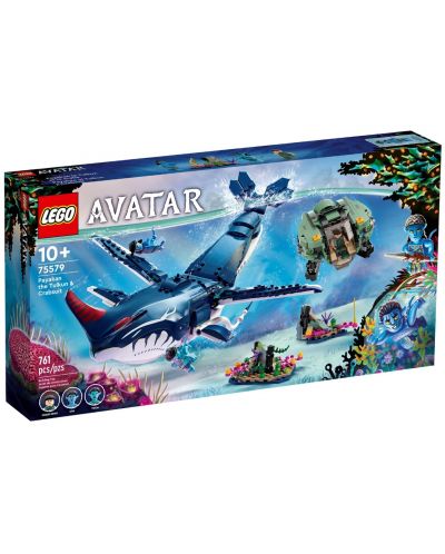 Конструктор LEGO Avatar - Тулкунът Паякан и подводница-рак (75579) - 1