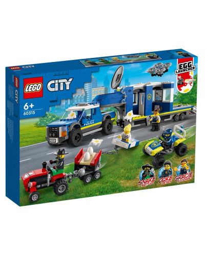 Конструктор LEGO City - Полицейски мобилен команден център в камион (60315) - 1