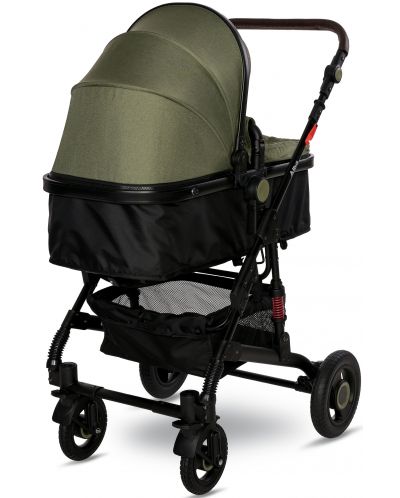 Комбинирана детска количка Lorelli - Alba, Premium, Loden Green - 5