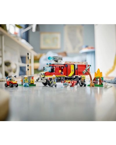 Конструктор LEGO City - Камион на пожарната команда (60374) - 10