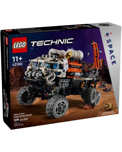 Конструктор LEGO Technic - Изследователски всъдеход за екипаж на Марс (42180) - 1