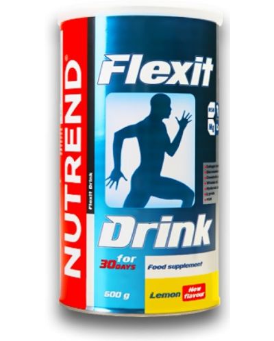 Flexit Drink, лимон, 600 g, Nutrend - 1