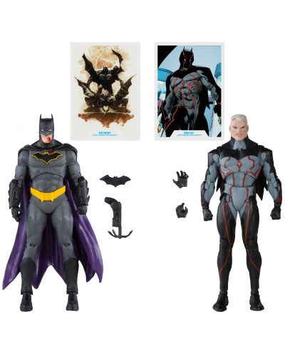 Комплект екшън фигури McFarlane DC Comics: Multiverse - Omega vs Batman (Gold Label), 18 cm - 7