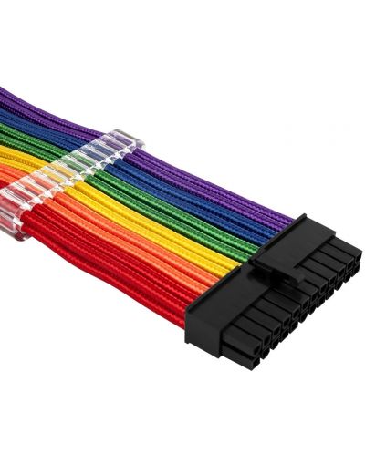 Комплект удължителни кабели 1stPlayer - RB-001, 0.35 m, Rainbow - 1