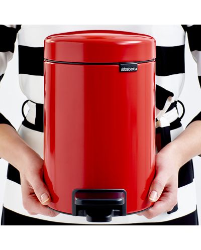 Кош за отпадъци Brabantia - NewIcon, 3 l, Passion Red - 4