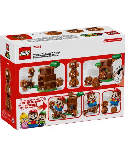 Конструктор LEGO Super Mario - Площадката на Goomba (71433) - 2