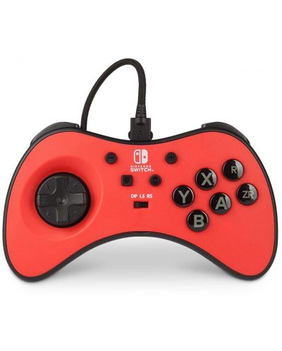 Контролер PowerA - Fusion, жичен, за Nintendo Switch, червен - 1