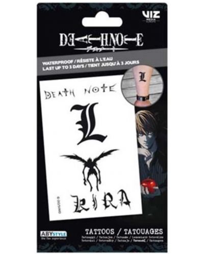 Комплект татуировки ABYstyle Death Note - Symbols - 1