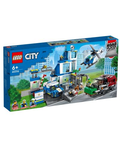 Конструктор LEGO City - Полицейски участък (60316) - 1