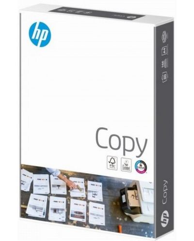 Копирна хартия HP - Copy, A4, 80 g/m2, 500 листа, бяла - 1