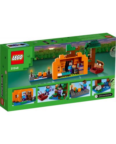 Конструктор LEGO Minecraft - Фермата за тикви (21248) - 7
