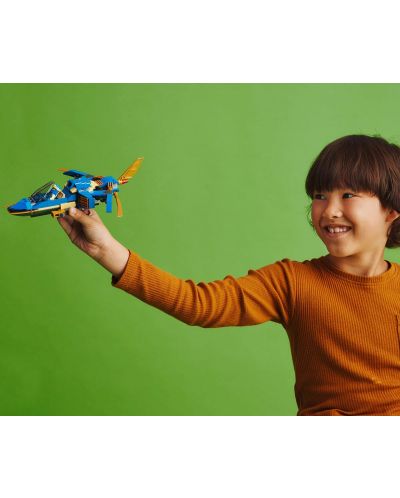 Конструктор LEGO Ninjago - Светкавичният самолет на Джей (71784) - 5