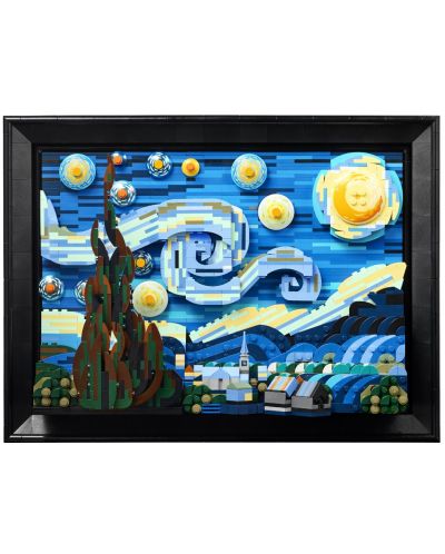 Конструктор LEGO Ideas - Vincent van Gogh, Звездна нощ (21333) - 2