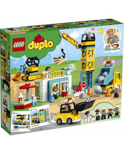 Конструктор LEGO Duplo Town - Строителен кран (10933) - 2