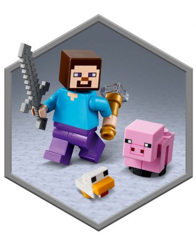 Конструктор LEGO Minecraft - Засада на Creeper (21177) - 4