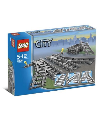 Конструктор Lego City - Стрелки и релси (7895) - 1