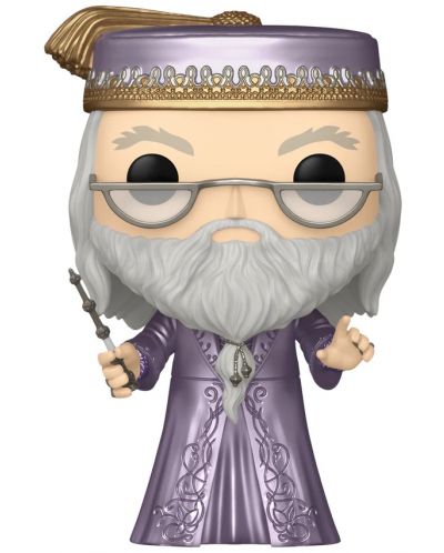 Комплект Funko POP! Collector's Box: Movies - Harry Potter - Dumbledore with Wand (Metallic) (Special Edition) - 3